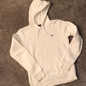 White nike hoodie